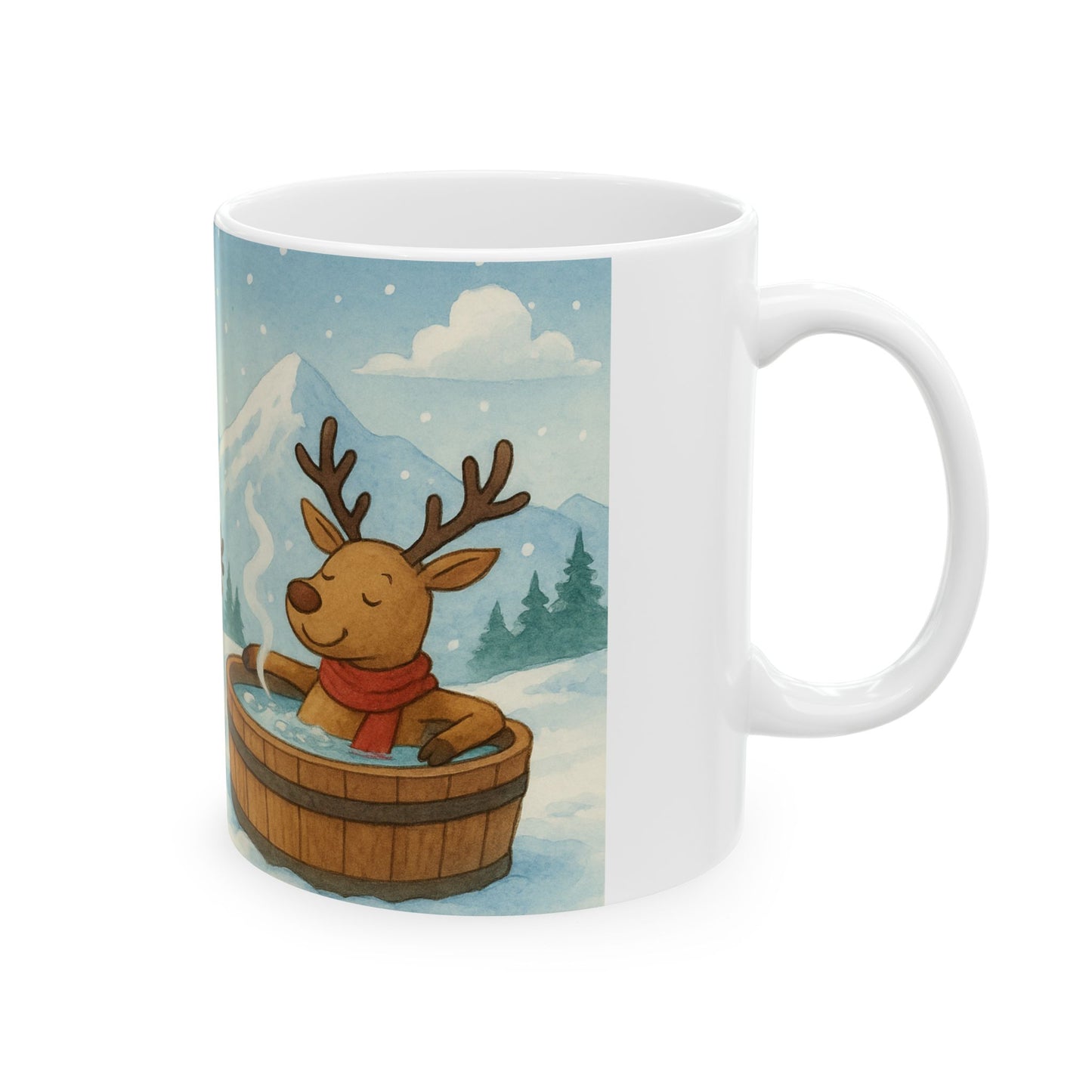Ceramic Mug - Reindeer