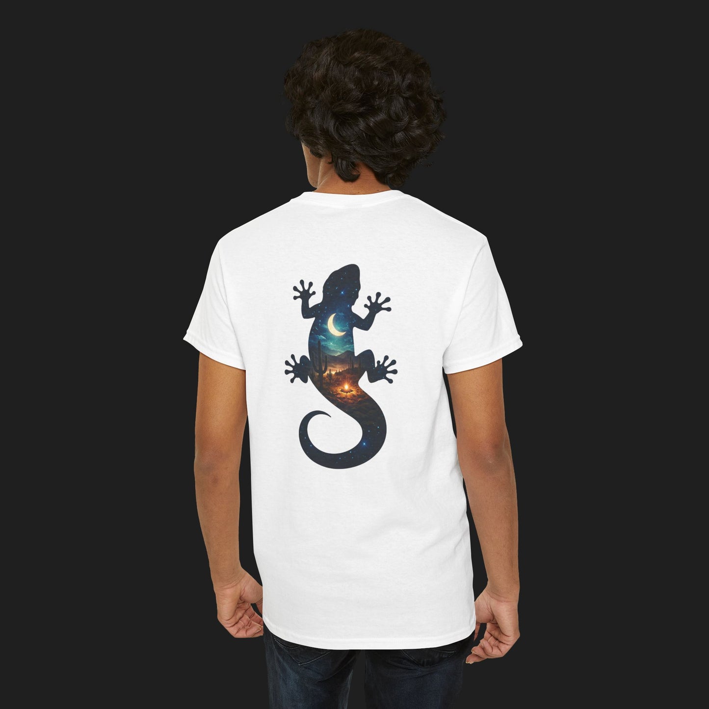 Lizard Nightscape T‑Shirt