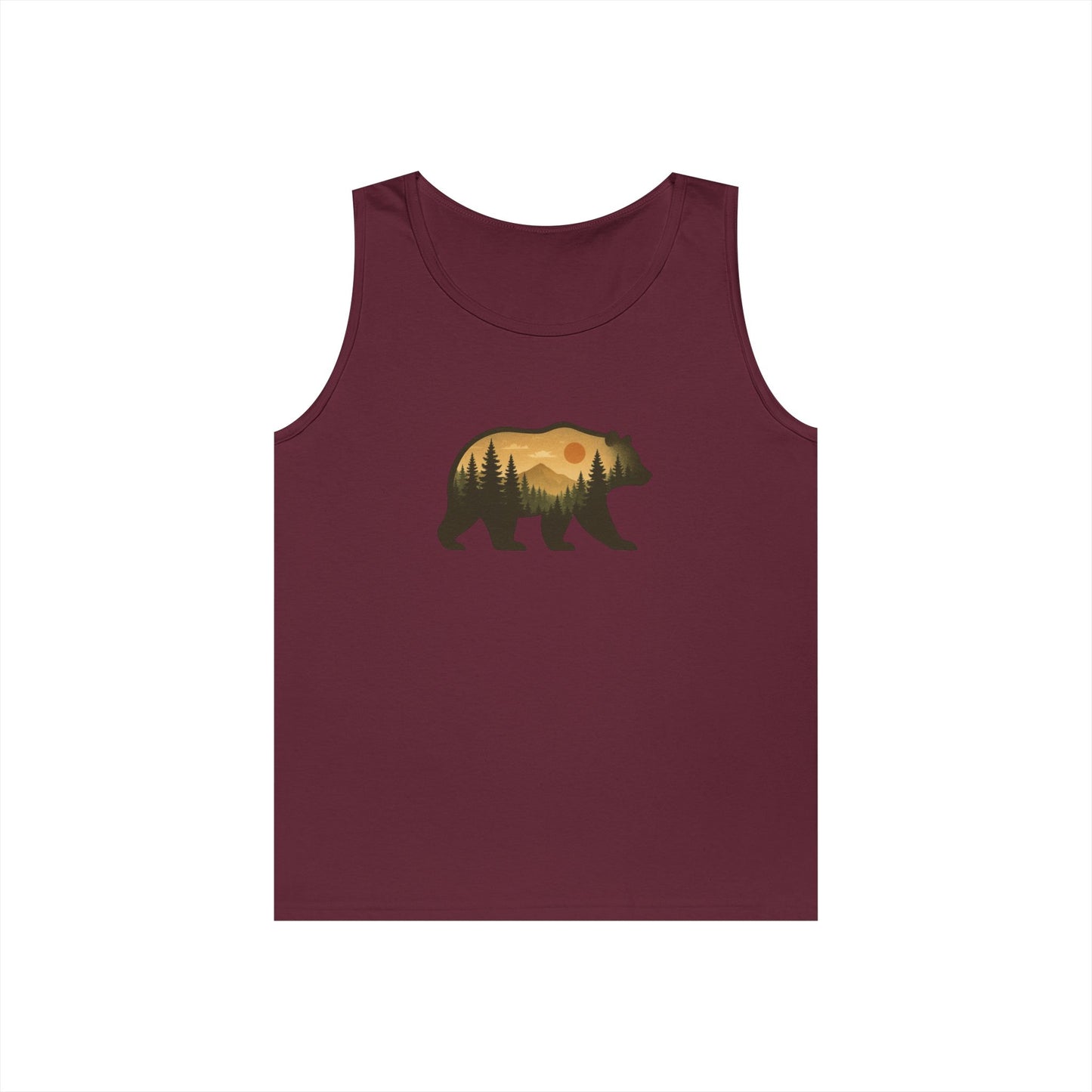 Bear Landscape Tank Top