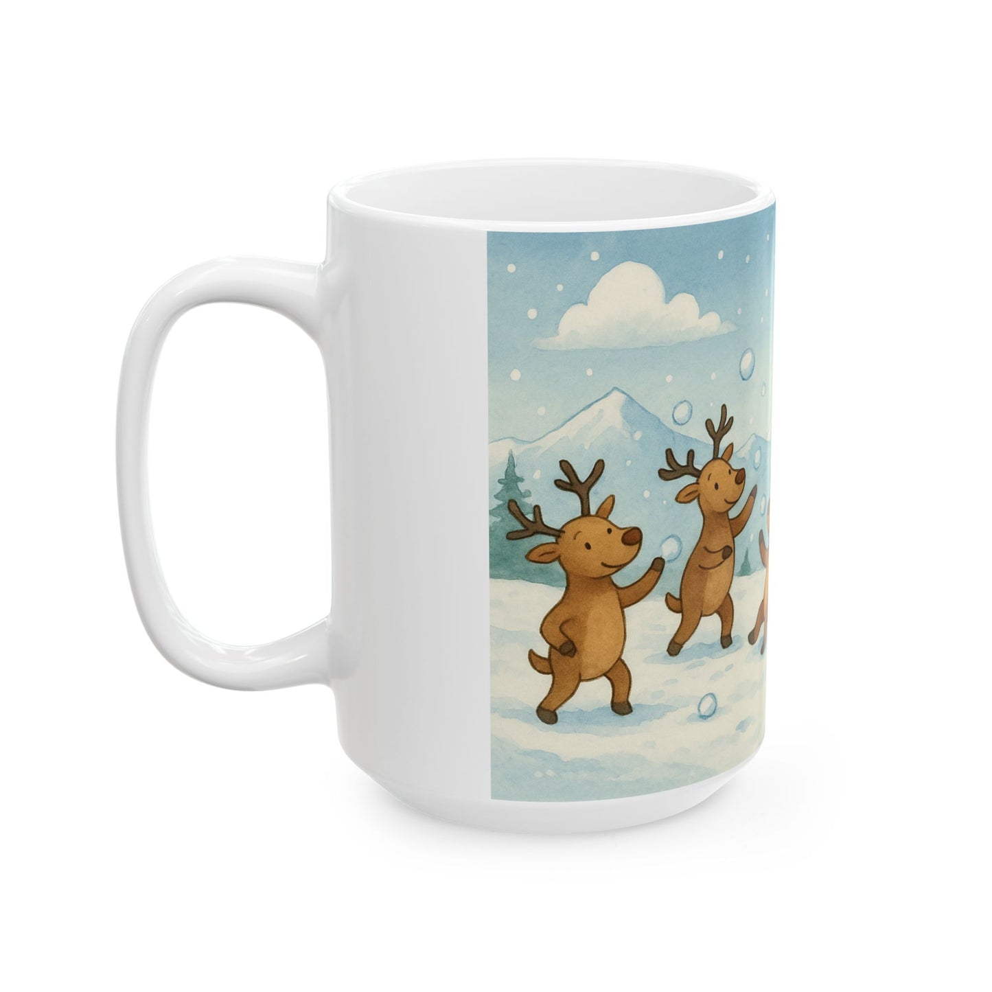 Ceramic Mug - Reindeer