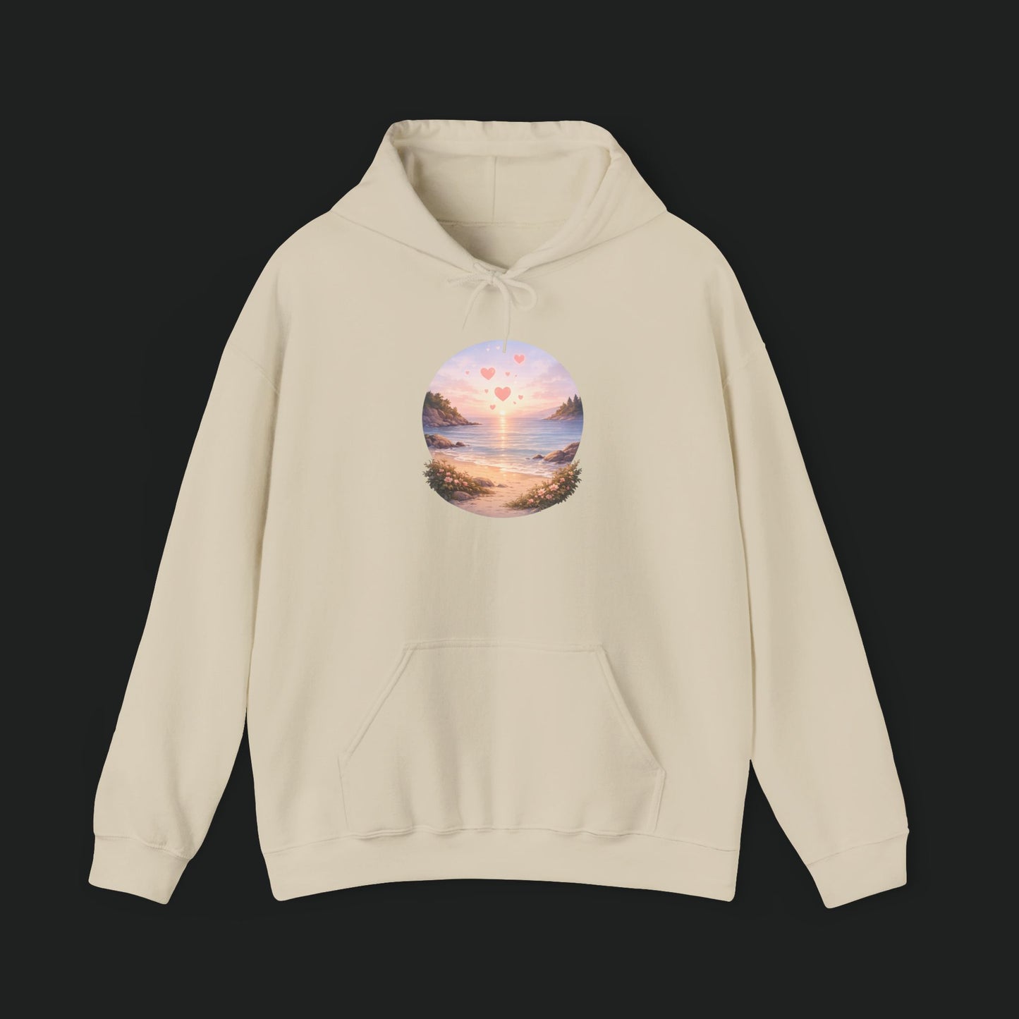 Sunset Heart Hoodie
