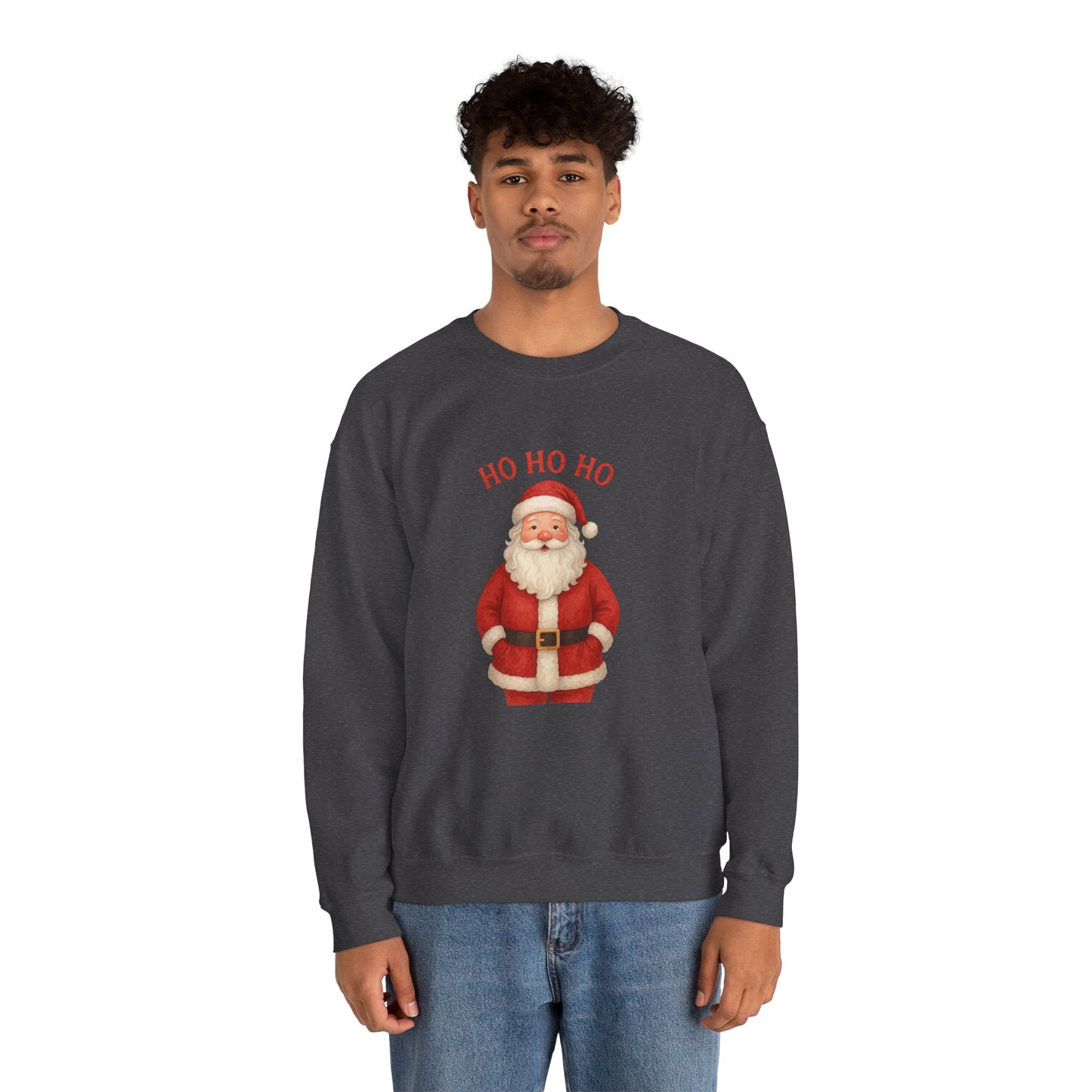 Santa 'Ho Ho Ho' Crewneck Sweatshirt