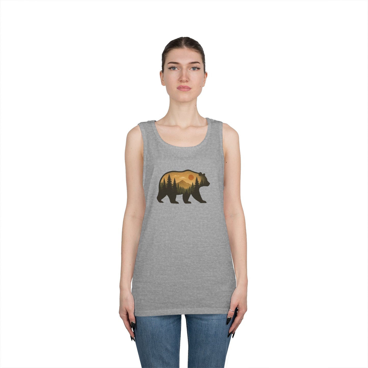 Bear Landscape Tank Top