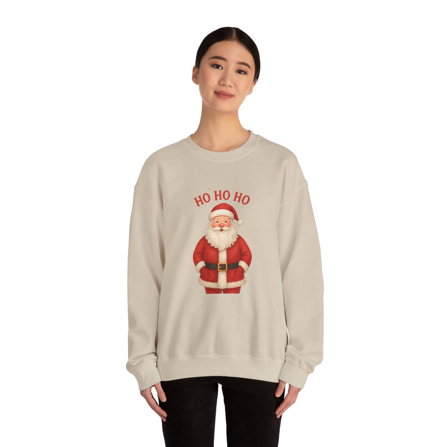 Santa 'Ho Ho Ho' Crewneck Sweatshirt