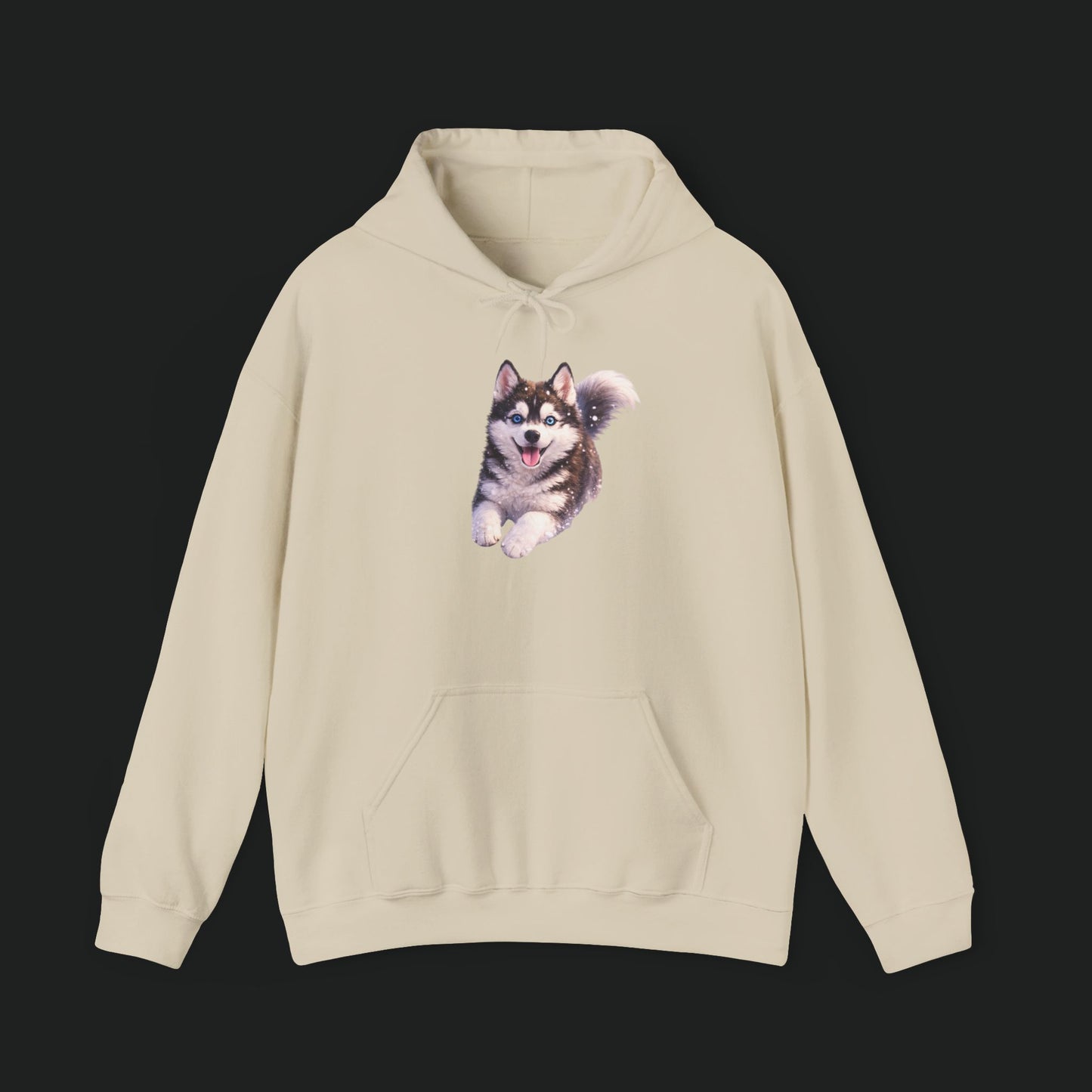 Husky Puppy Hoodie
