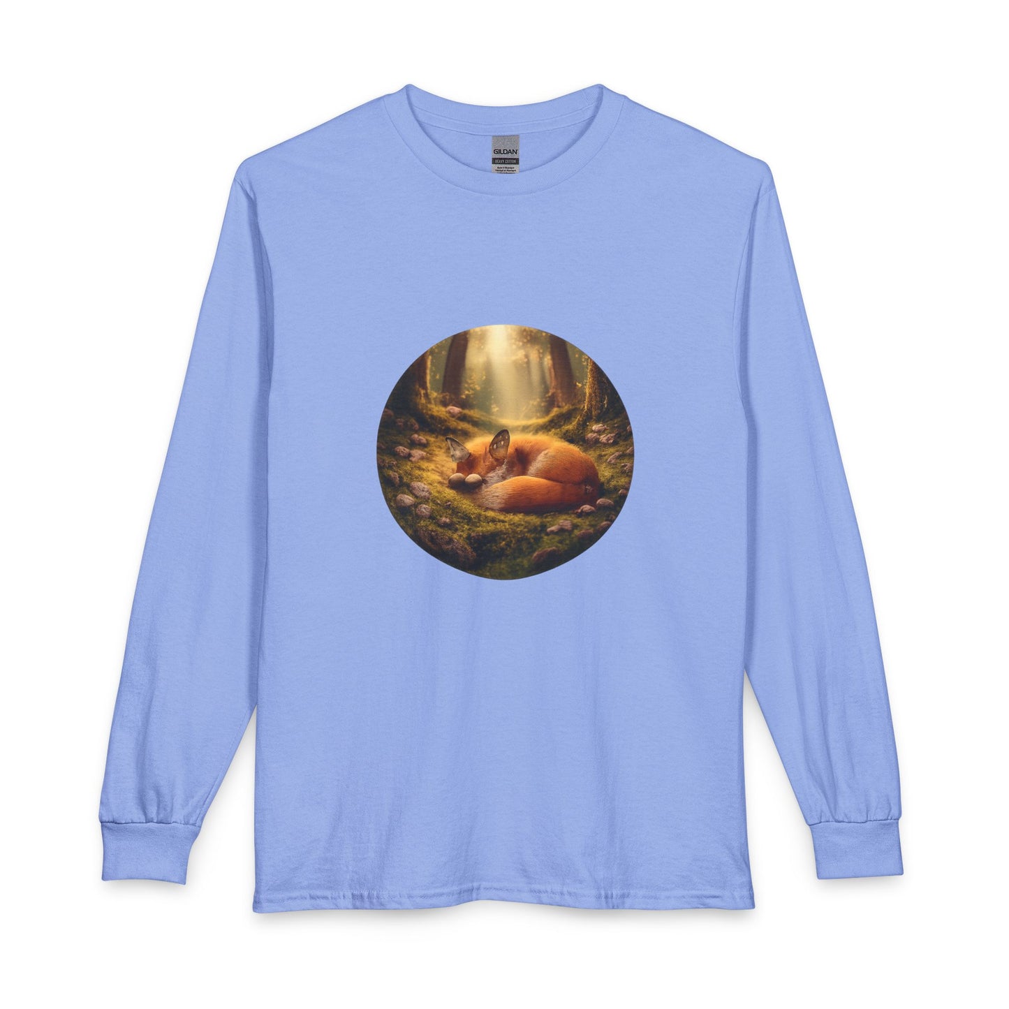 Sleeping Fox Long Sleeve T-Shirt