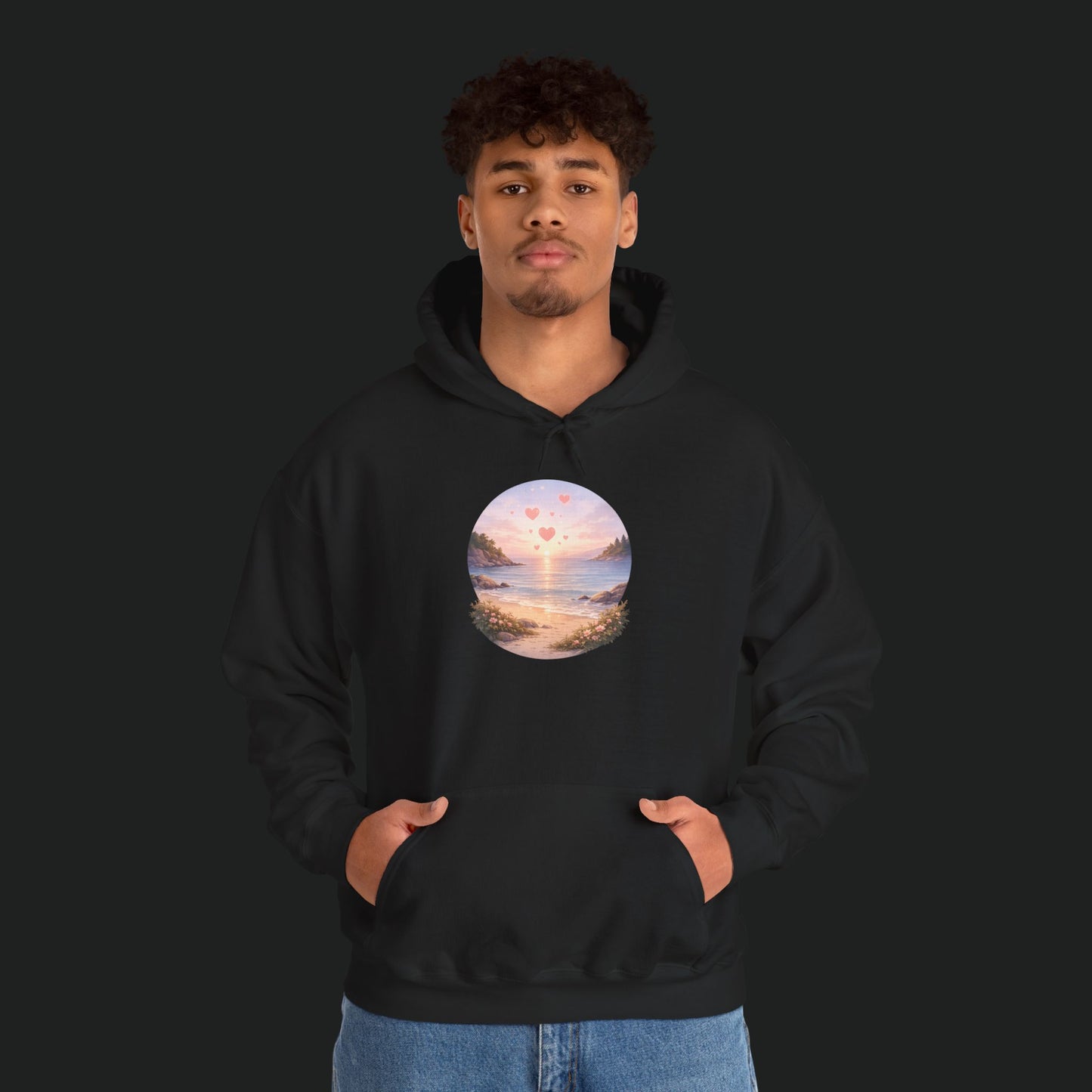 Sunset Heart Hoodie
