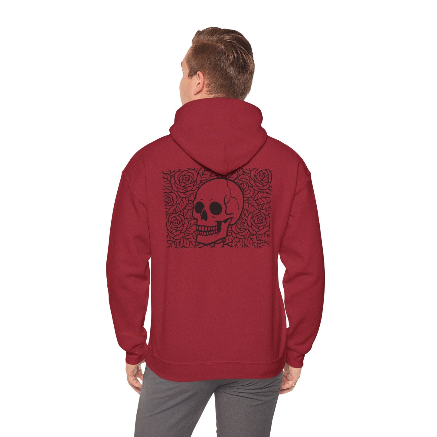 Skull & Roses Unisex Hooded