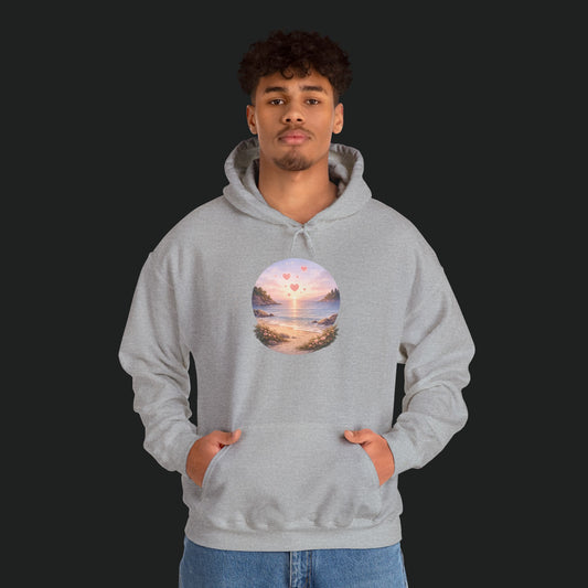 Sunset Heart Hoodie