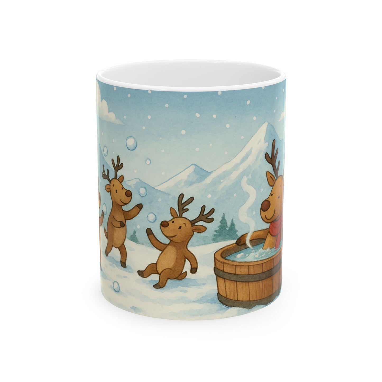 Ceramic Mug - Reindeer