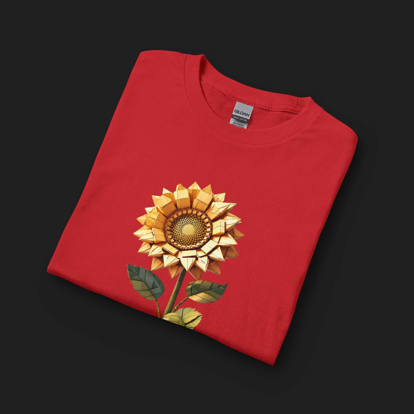 Boxed Flower Shirt