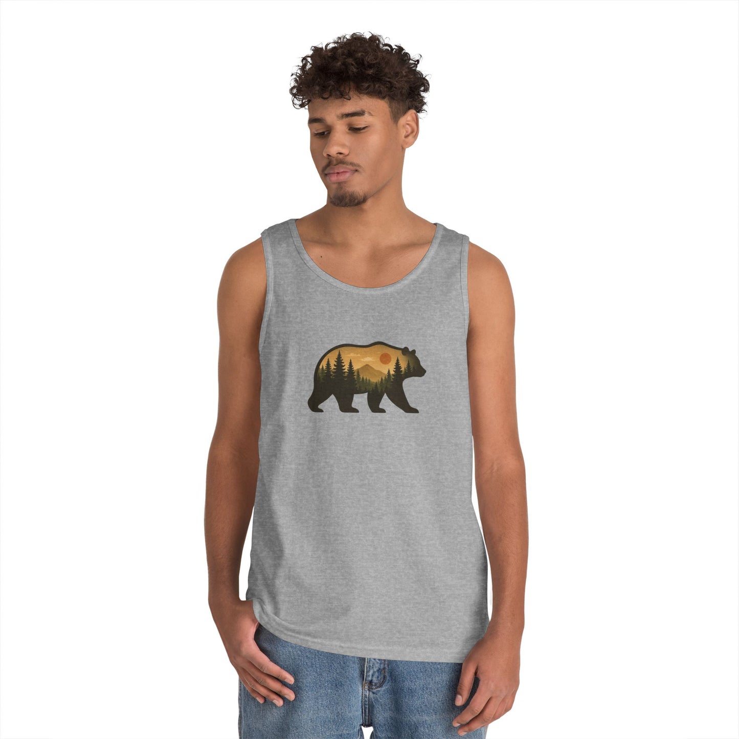 Bear Landscape Tank Top