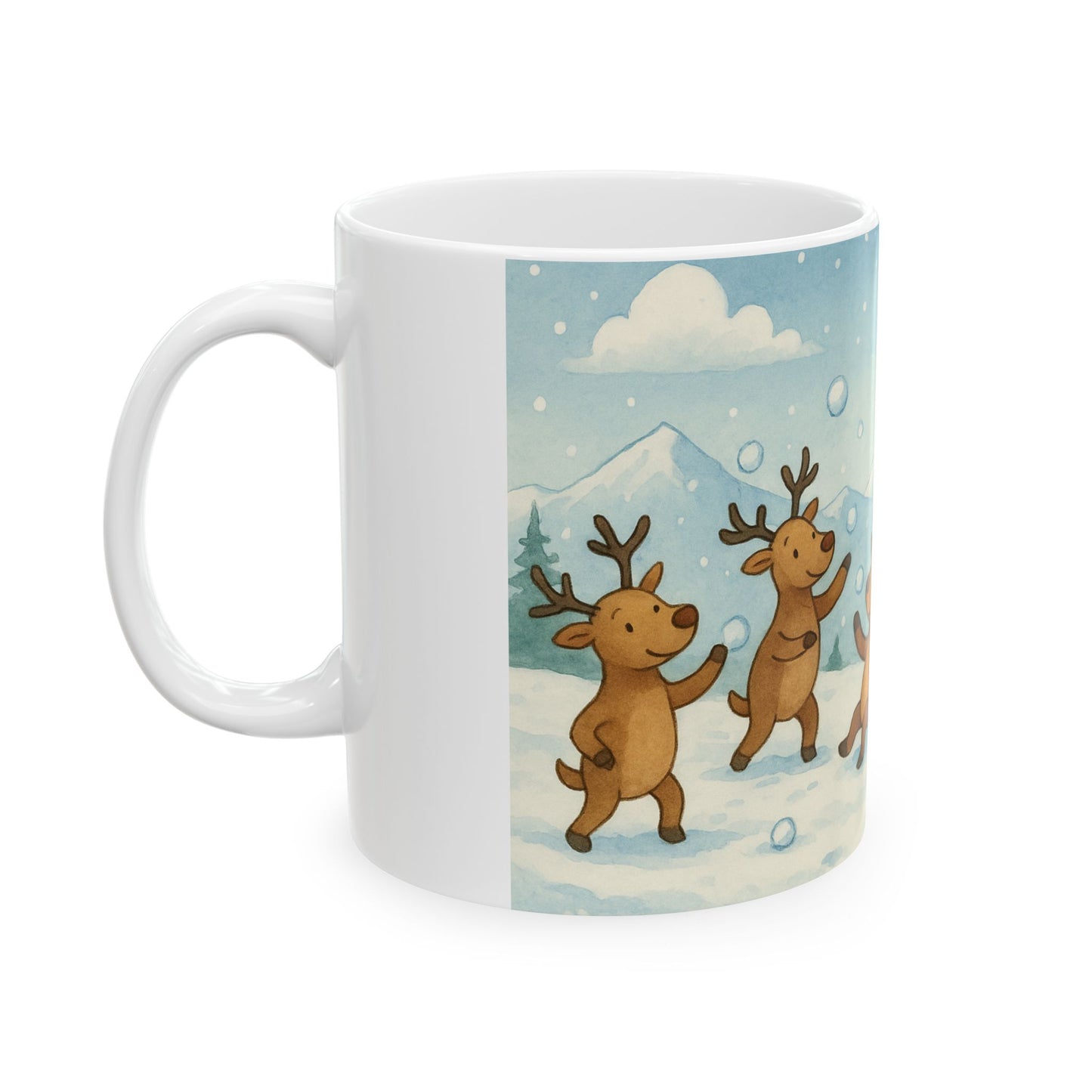 Ceramic Mug - Reindeer