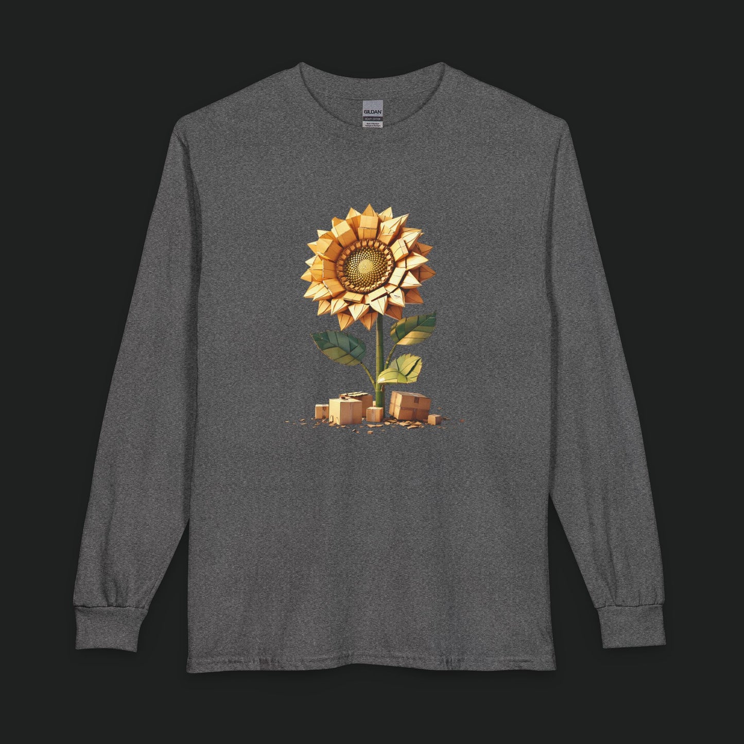 Boxed Flower Shirt