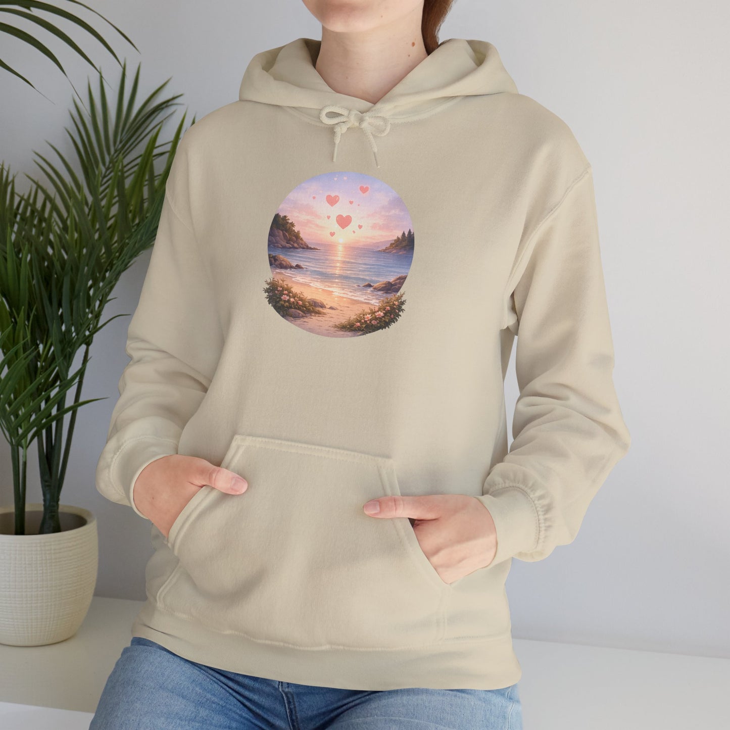 Sunset Heart Hoodie