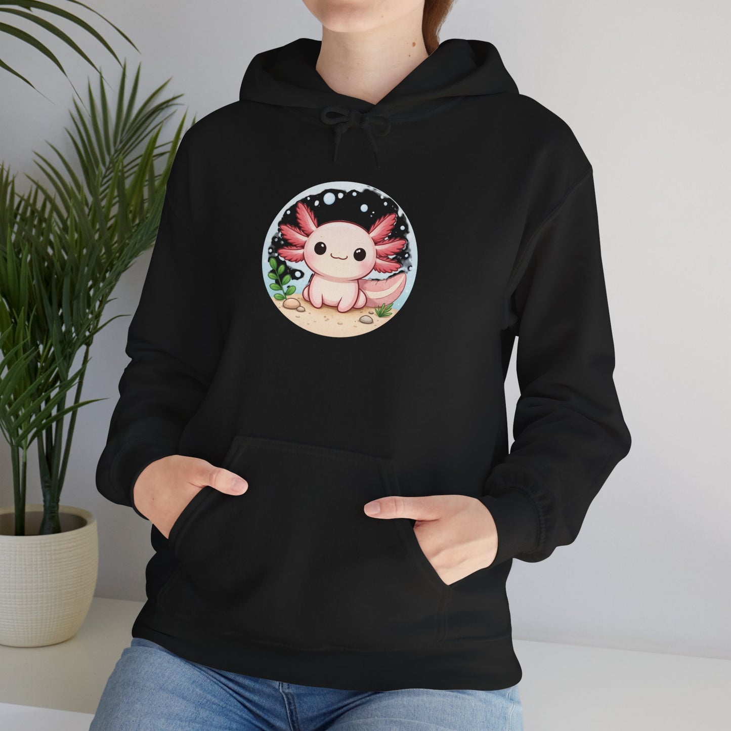 Cute Axolotl Hoodie
