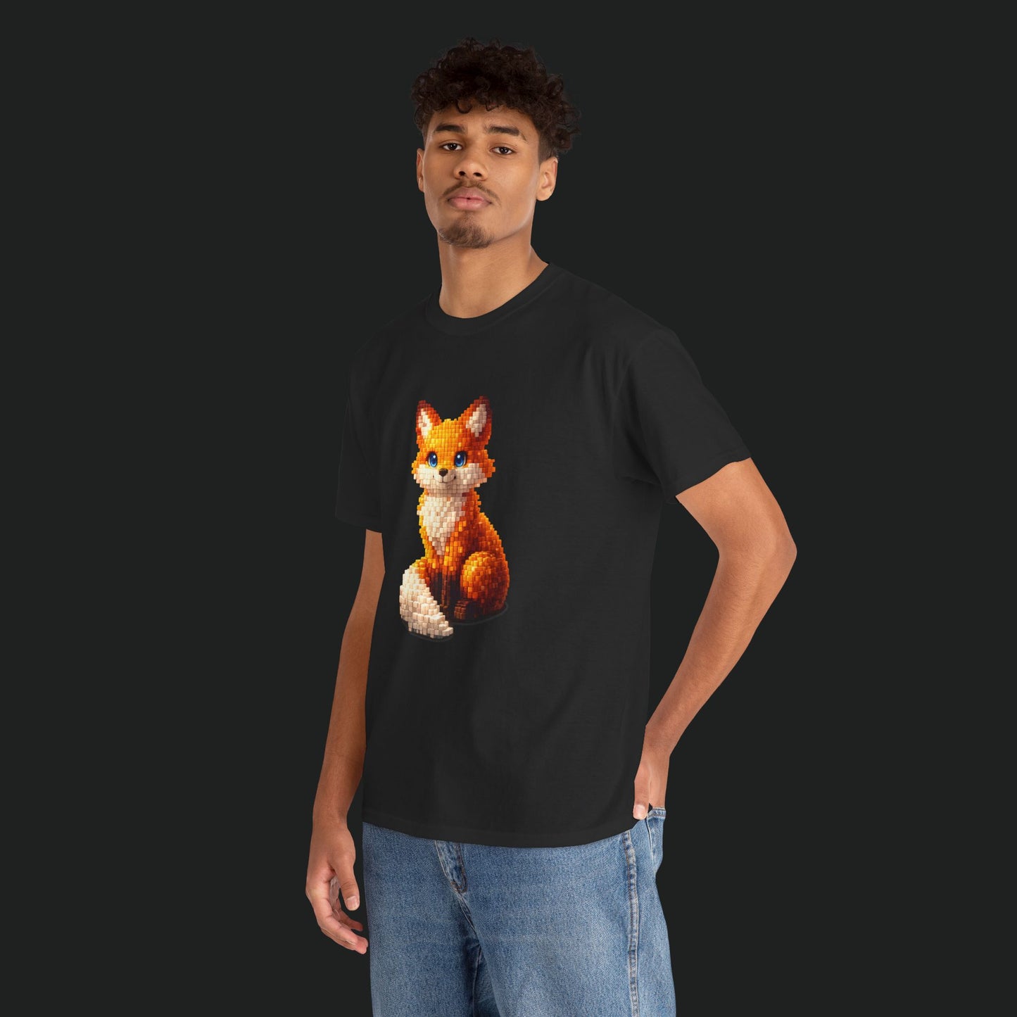 Fox Pixel Art T-Shirt