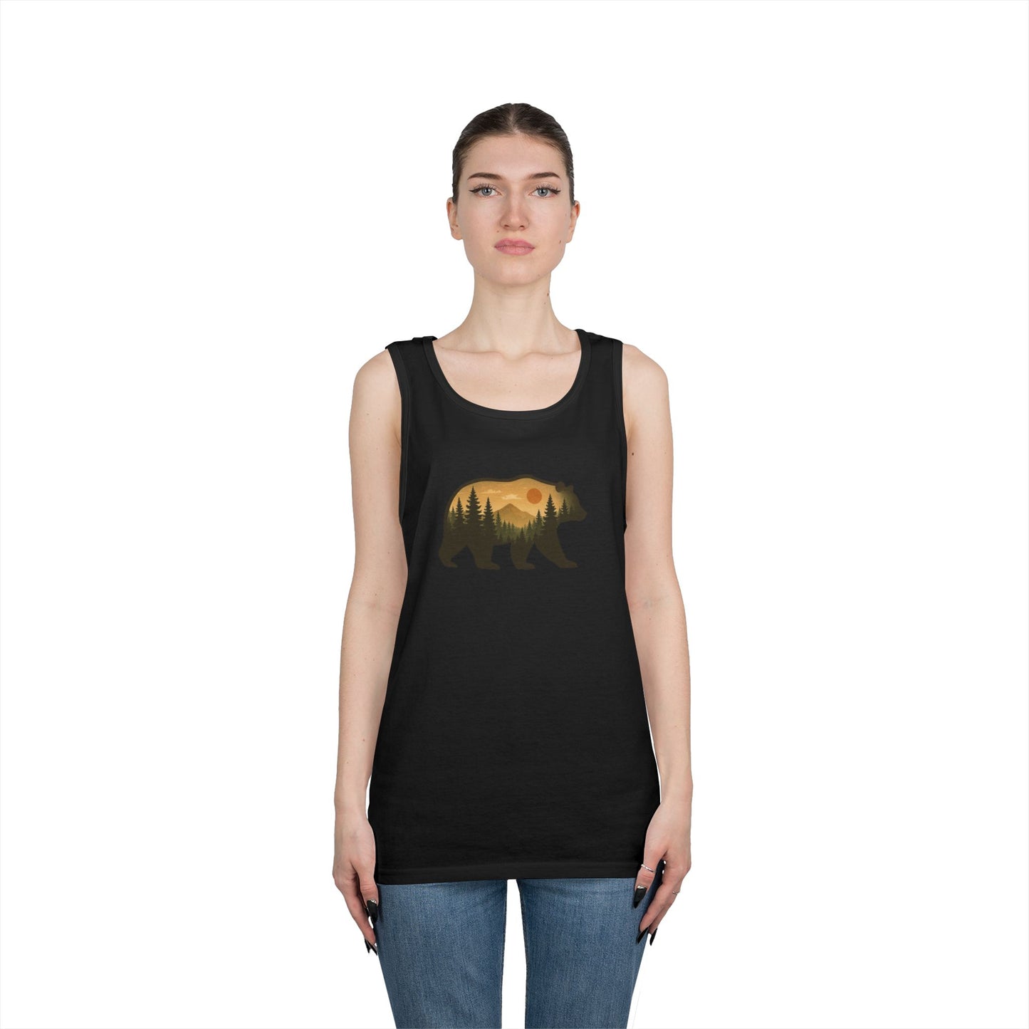 Bear Landscape Tank Top