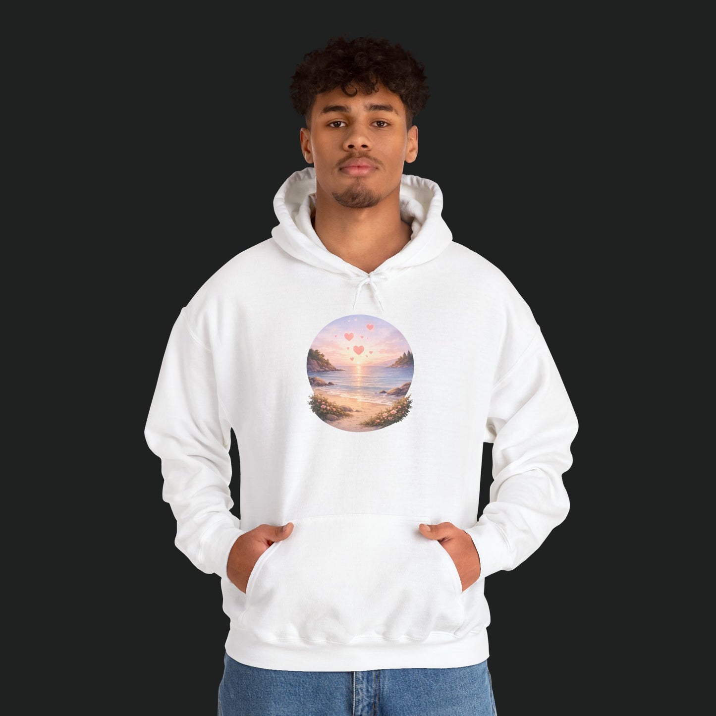 Sunset Heart Hoodie