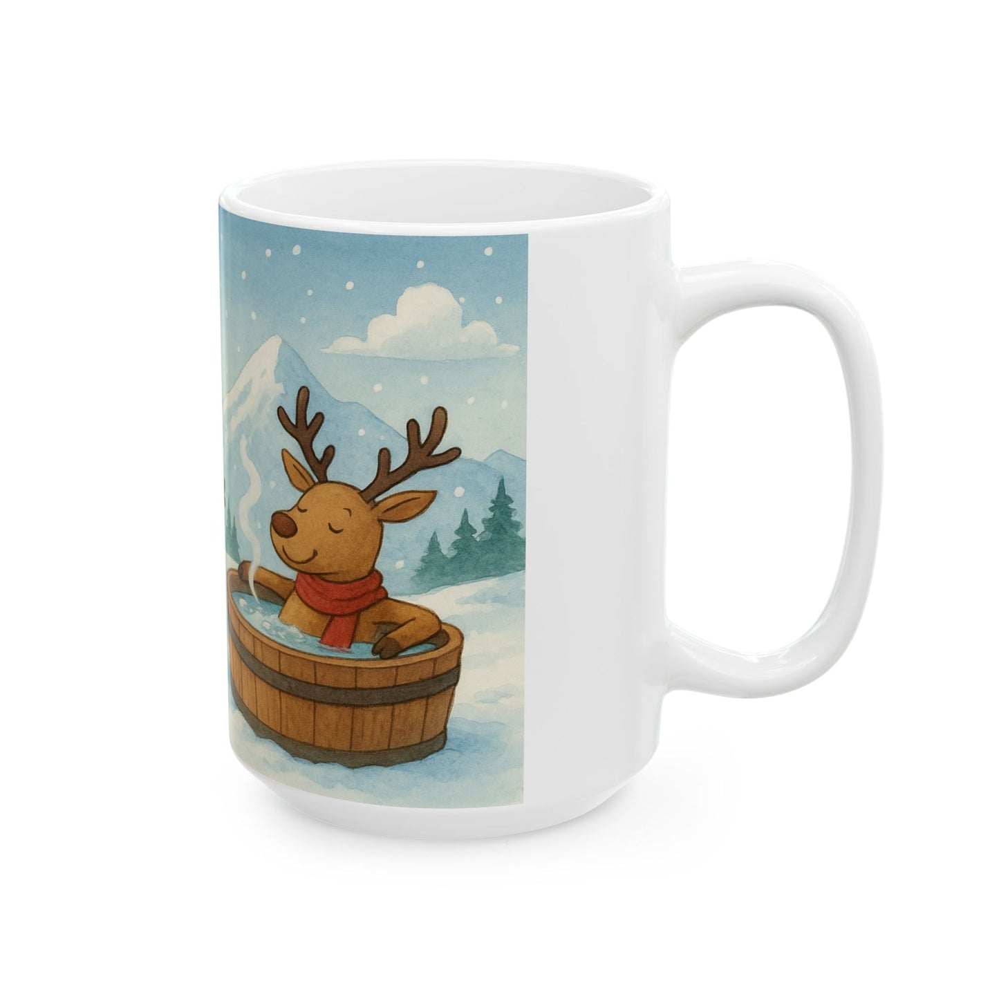 Ceramic Mug - Reindeer