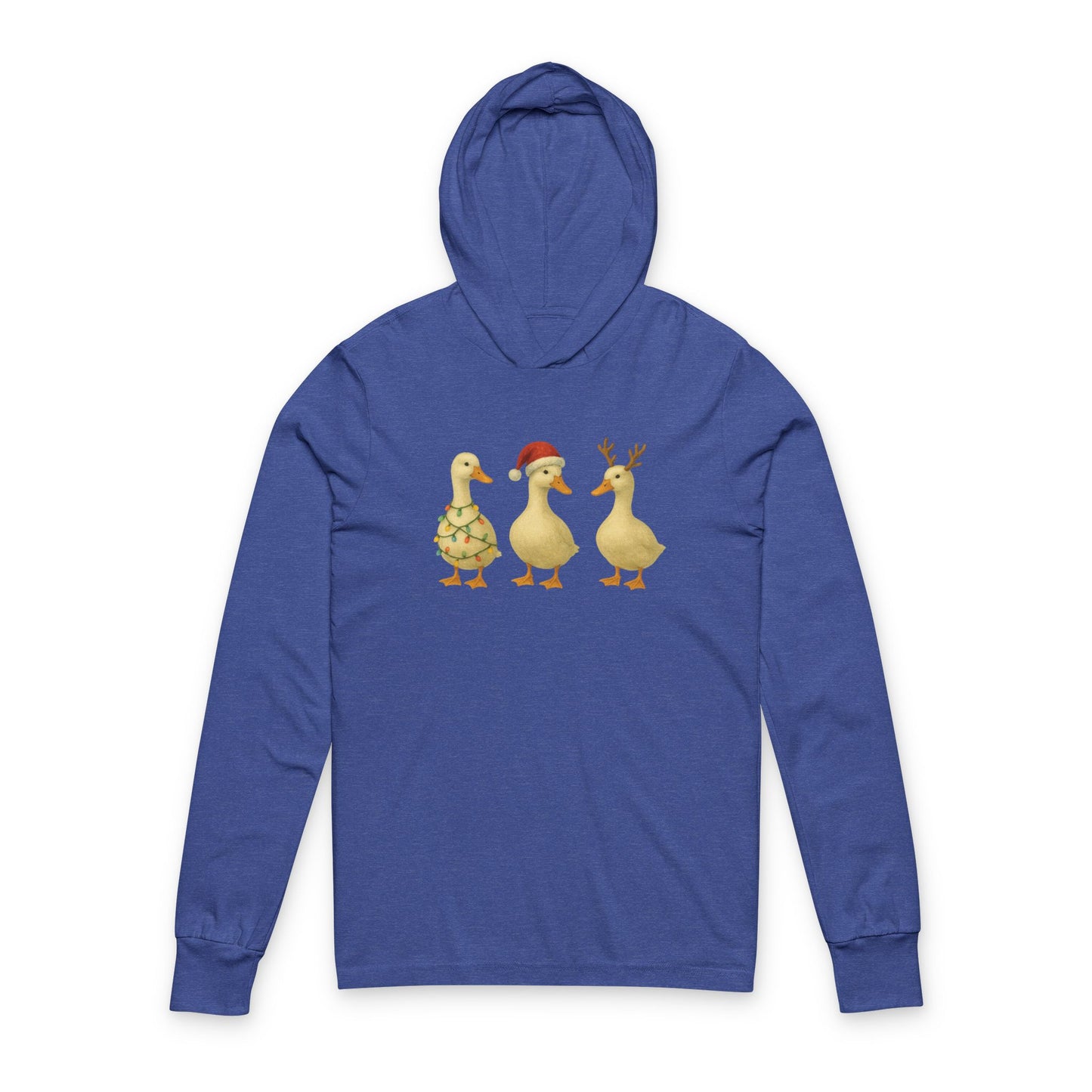Christmas Duck Trio Hooded Tee