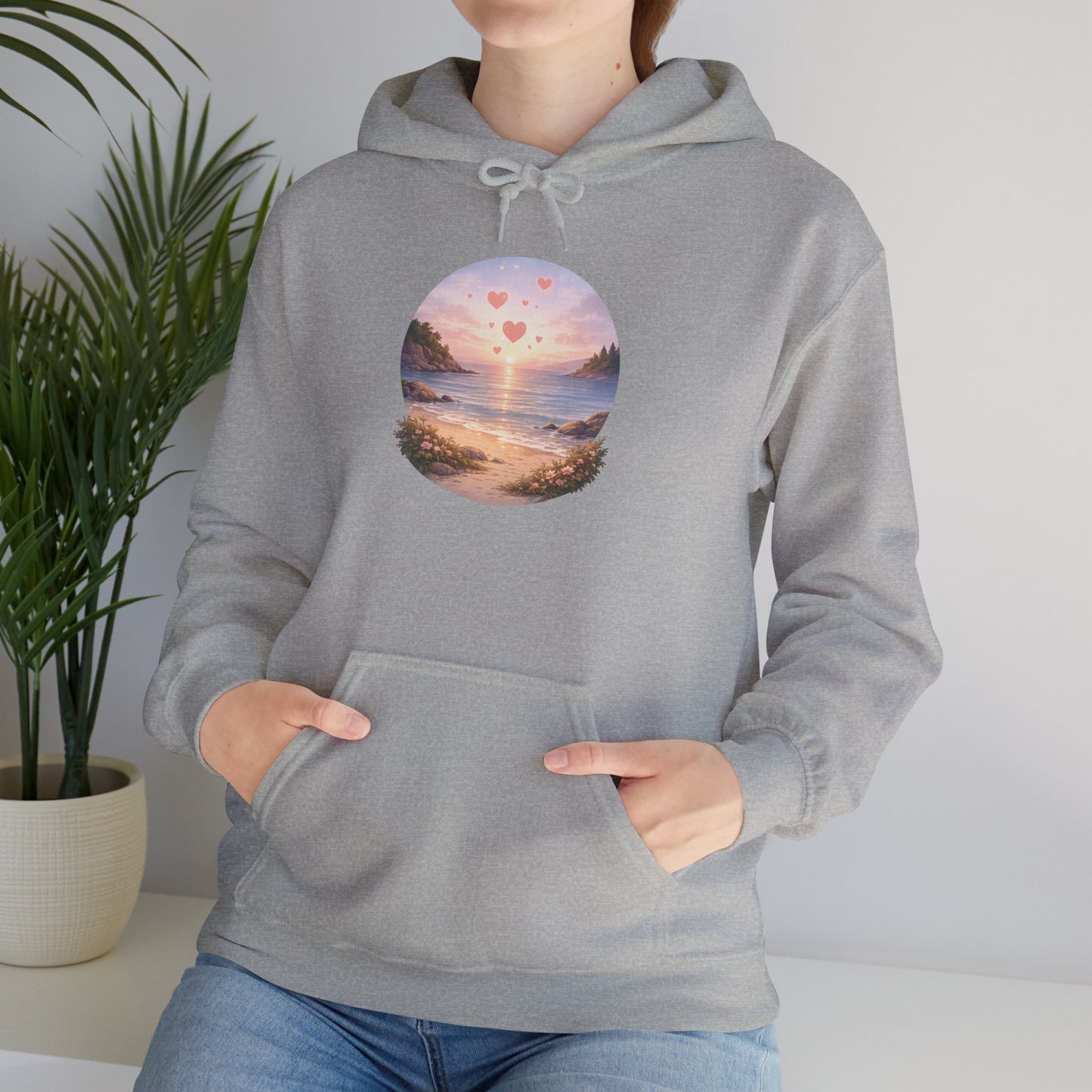 Sunset Heart Hoodie