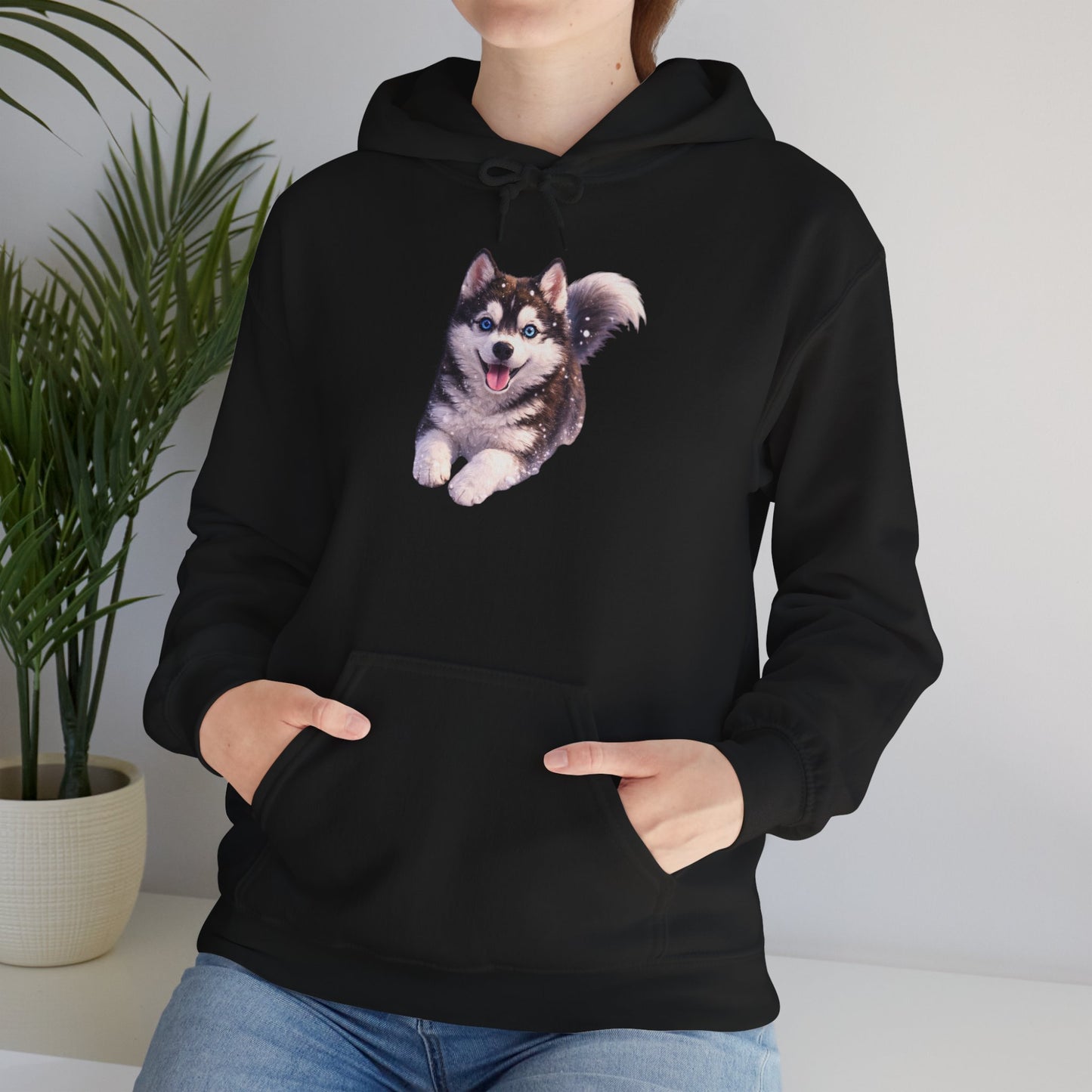 Husky Puppy Hoodie