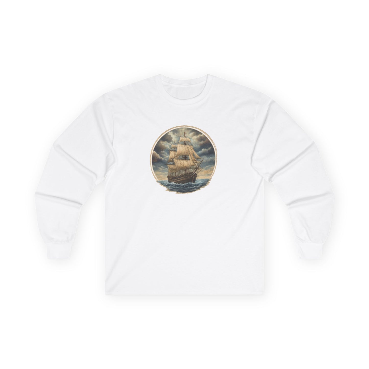 Sailing Ship Long Sleeve Tee