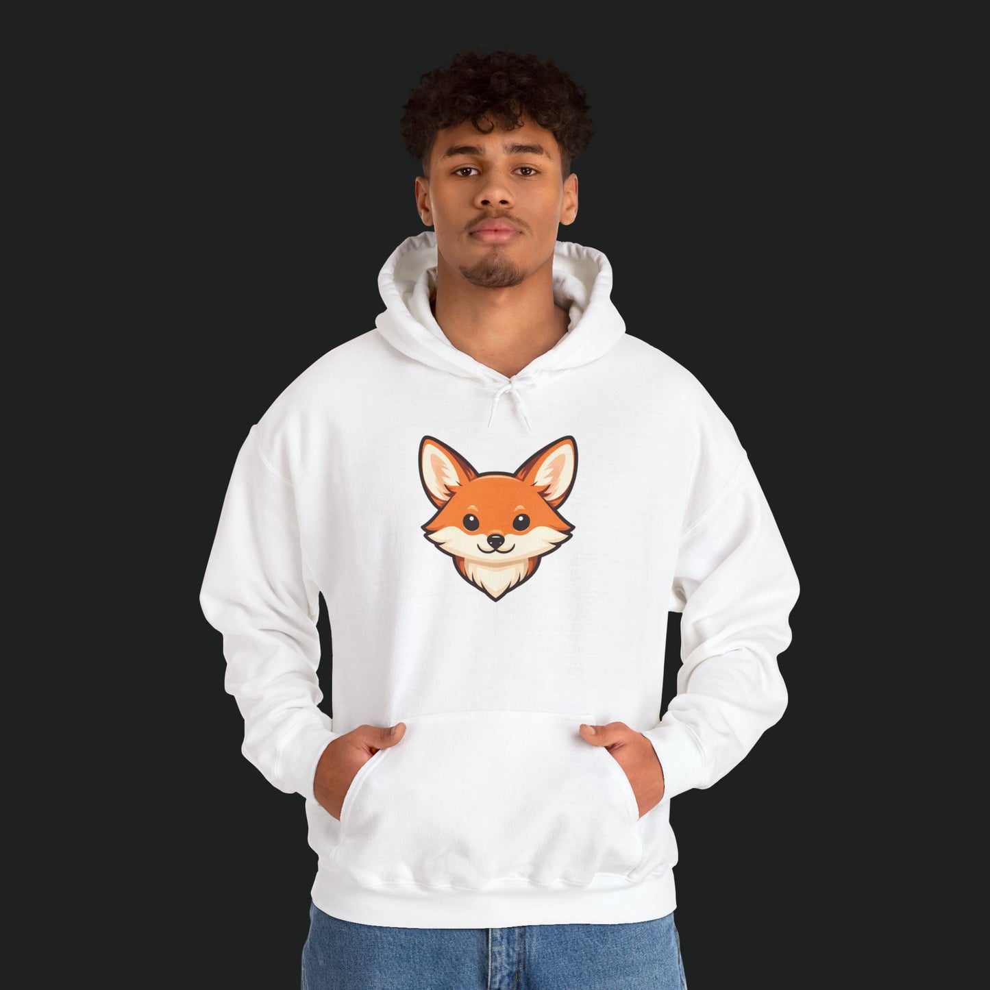 Fox Face Hoodie