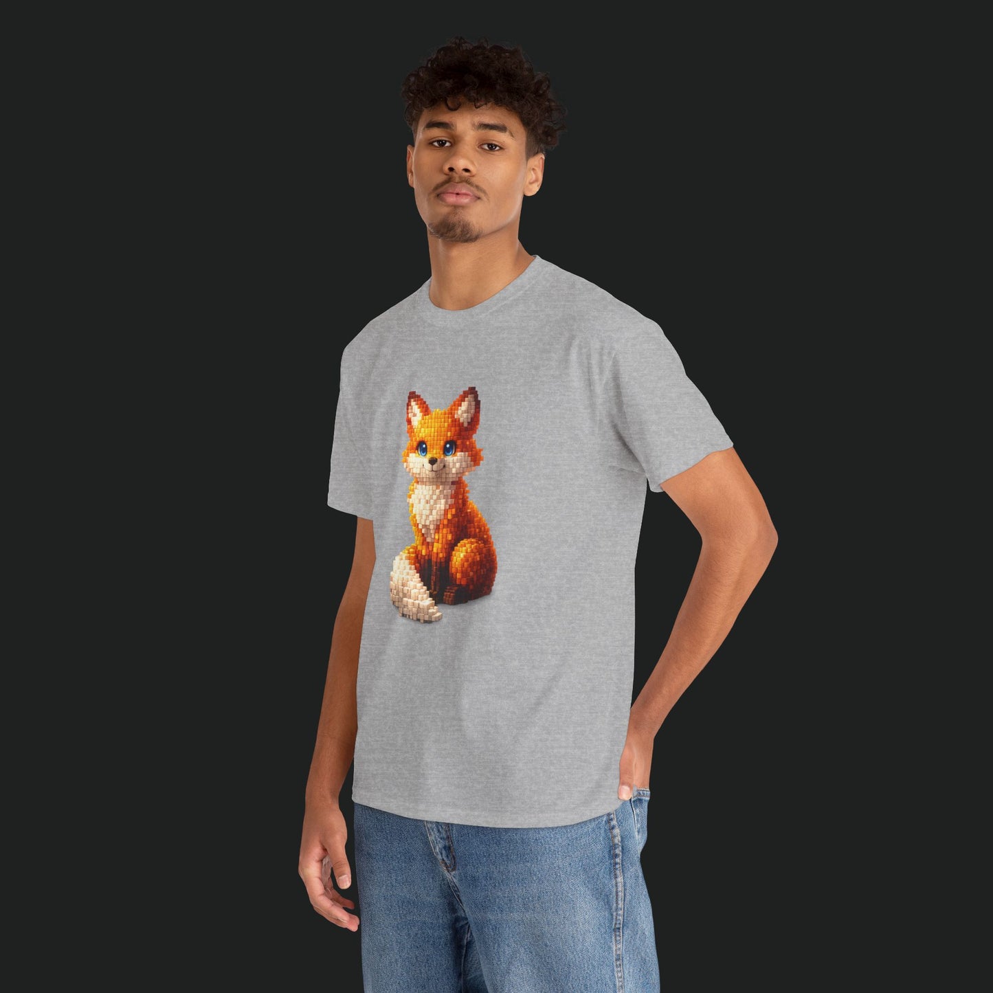 Fox Pixel Art T-Shirt